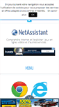 Mobile Screenshot of netassistant.fr
